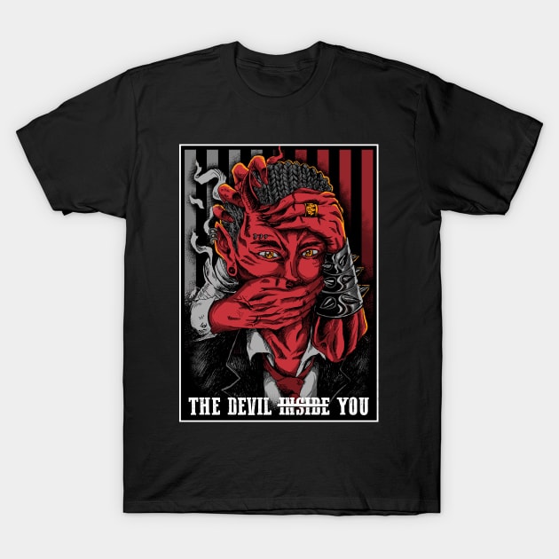 the devil rule T-Shirt by spoilerinc